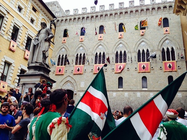 Palio di Siena, 16 agosto 2014, corteo storico