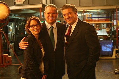 Al Gore con Liz e Jack