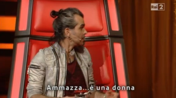 the voice 4 marzo 2015blind tendone