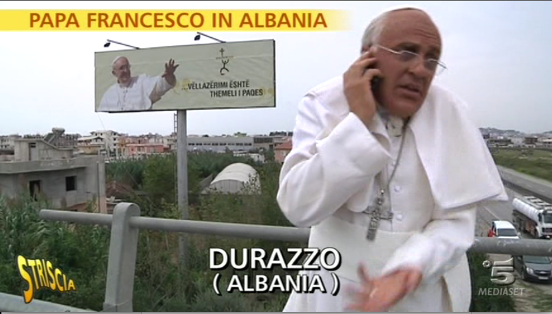 papa francesco albania