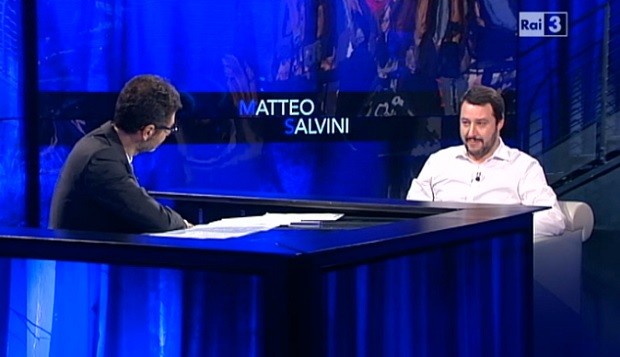 Che tempo che fa, Matteo Salvini