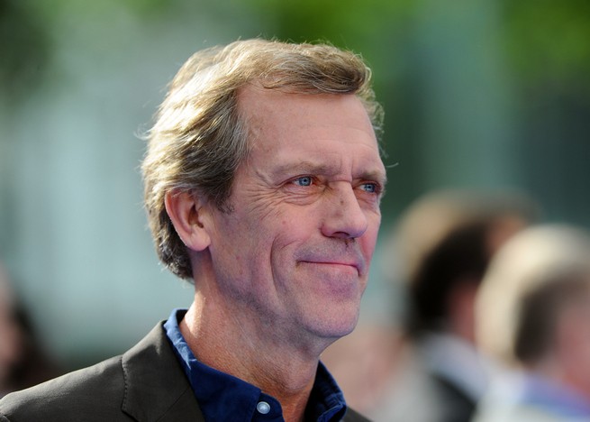 LONDON, ENGLAND - MAY 17: Hugh Laurie attends the Tomorrowland: A World Beyond, European premiere at Leicester Square on May 17, 2015 in London, England. (Photo by Stuart C. Wilson/Getty Images)