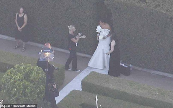 Il matrimonio di Kim Kardashian e Kris Humphries foto