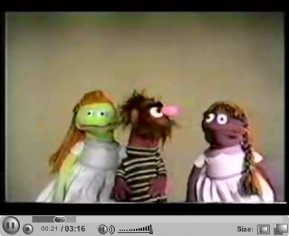 manha manha (video originale muppet 1969)