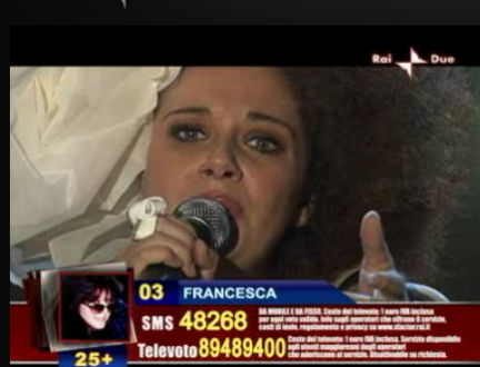 Francesca X Factor 3
