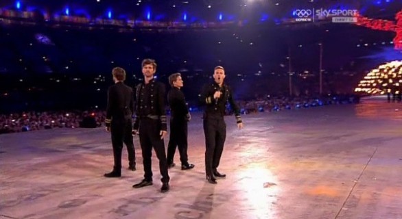 Londra 2012, Take That alla cerimonia di chiusura delle Olimpiadi