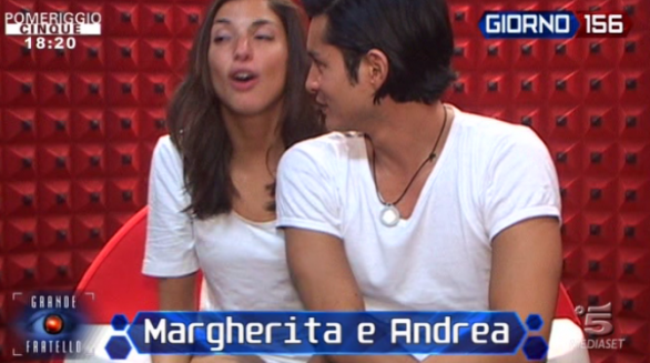 Grande Fratello 11 - Andrea Cocco e Margherita Zanatta