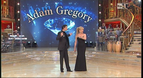Adam Gregory (Thomas Forrester) a Ballando con te