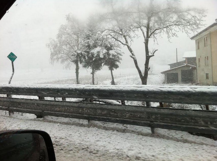 Neve da Torino a Sanremo