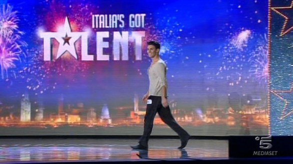 Alex Botta, ballerino ad Italia s got talent 2013