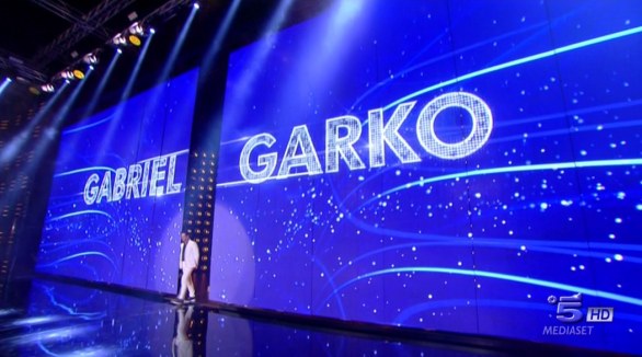 Amici 2013, quarta puntata serale: Gabriel Garko giurato