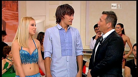 Andres Gil e Anastasia Kuzmina - Ballando con le stelle 2012