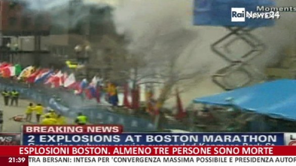 Attentato Boston, le immagini - 15 aprile 2013