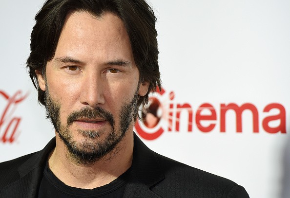 LAS VEGAS, NV - APRIL 14: Actor Keanu Reeves, recipient of the Vanguard Award, attends the CinemaCon Big Screen Achievement Awards brought to you by the Coca-Cola Company at Omnia Nightclub at Caesars Palace during CinemaCon, the official convention of the National Association of Theatre Owners, on April 14, 2016 in Las Vegas, Nevada. (Photo by Ethan Miller/Getty Images)