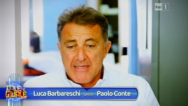 Tale e quale, terza puntata, Barbareschi, Paolo Conte