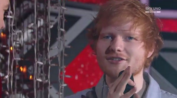 X Factor, Ed Sheeran, esibizione