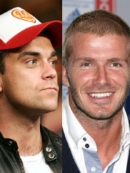 Robbie Williams e David Beckham, coppia Gay per Desperate Housewives