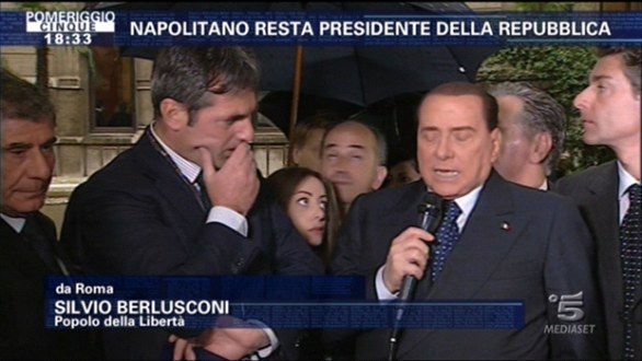 Berlusconi a Pomeriggio Cinque