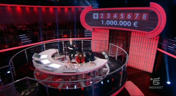 Cesara Buonamici e Salvo Sottile a The Money Drop di sabato 24 marzo 2012