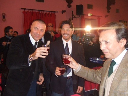 Luca Tiraboschi, Piero Chiambretti e Pier Silvio Berlusconi