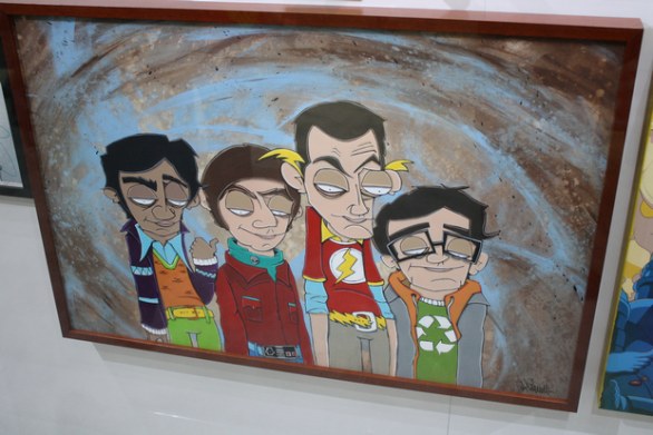 Comic Con 2013 - The Big Bang Theory arte