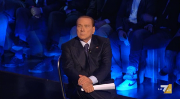 Silvio Berlusconi a Servizio Pubblico
