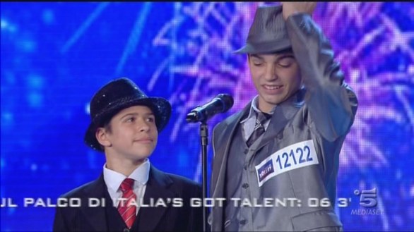 Daniele e Alessandro Suez, fratelli ballerini a Italia s Got Talent 2013