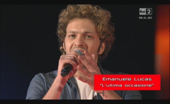 Emanuele Lucas, The Voice