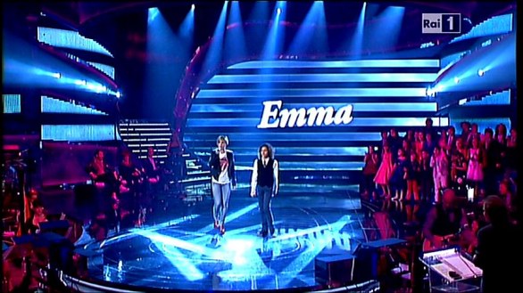 Emma Marrone a Ti lascio una canzone del 26 novembre 2011