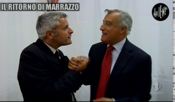 Enrico Lucci e Piero Marrazzo - Le Iene Show