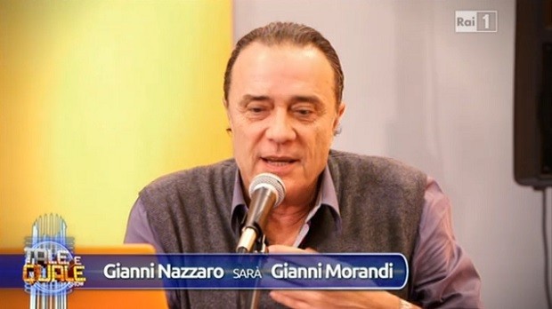 Tale e quale, sesta puntata, Nazzaro, Morandi