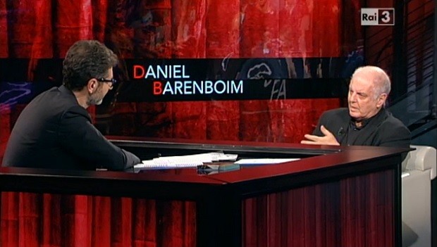 Che tempo che fa, Daniel Barenboim, 23 novembre