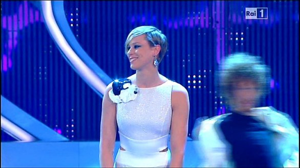 Federica Pellegrini al Festival di Sanremo 2012