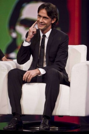 Filippo Inzaghi al Chiambretti Night