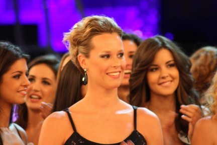 Foto esclusive dal backstage della finale di Miss Italia 2009 - federica pellegrini ospite della finale