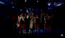 Il coro di tutti i concorrenti di X Factor 5 per la vittoria di Francesca