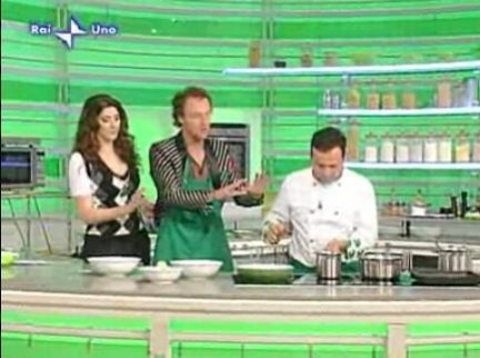 Francesco Facchinetti e Mara Maionchi a La prova del cuoco