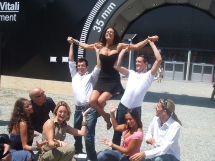 Gruppo GF City - Cristina Del Basso, Fabrizio Cimmino e i ballerini