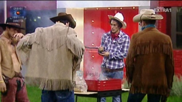 Grande Fratello 11 - Festa cowboy e cowgirl