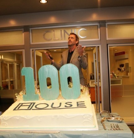 I festeggiamenti per la puntata n. 100 di House