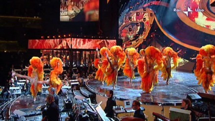 Il Moulin Rouge al Festival di Sanremo 2010