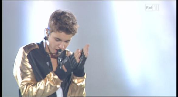 Justin Bieber all\'Arena di Verona 2012, su Raiuno