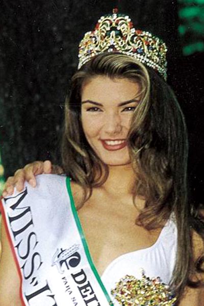 La vincitrice dell'edizione di Miss Italia 1994 Gloria Zanin