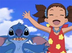 la serie giapponese spin-off di Lilo e Stitch