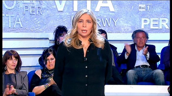 Mara Venier piange per Lamberto Sposini a La Vita in Diretta