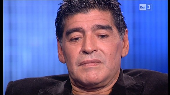 Maradona a Che Tempo che Fa, 20 ottobre 2013
