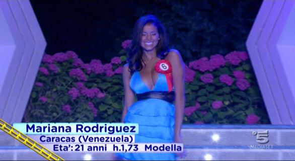 Mariana Rodriguez vince Veline 2012 del 27 luglio