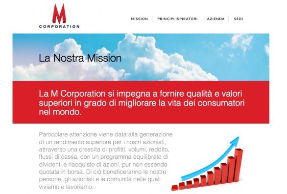 Mario - Lo sponsor: M Corporation