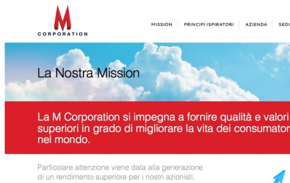 Mario - Lo sponsor: M Corporation