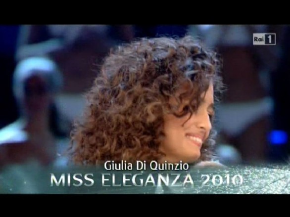 Giulia di Quinzio Miss Eleganza 2010